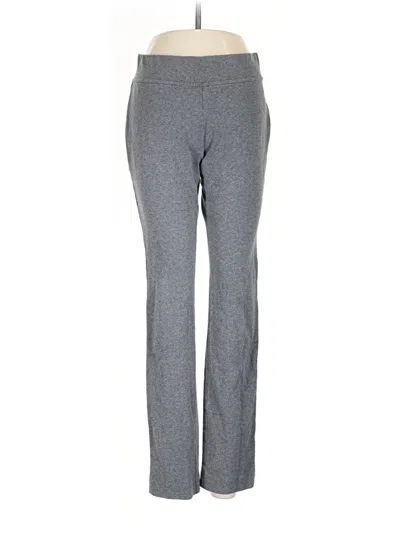 Pre-owned Lands' End Active Pants In Gray