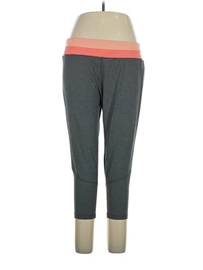 Pre-owned Lands' End Active Pants In Gray