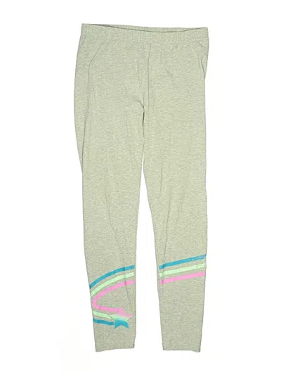 Pre-owned Lands' End Kids'  Active Pants In Green