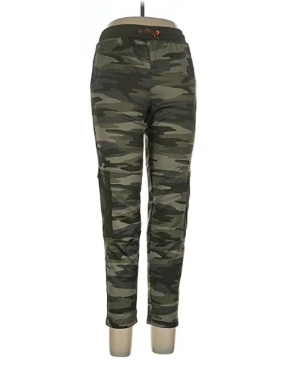 Pre-owned Lands' End Active Pants In Green