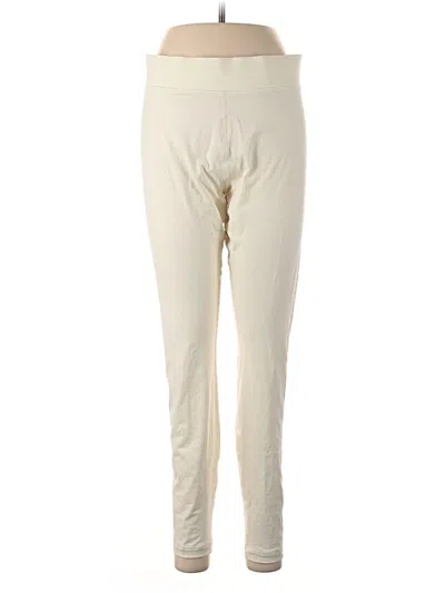 Pre-owned Lands' End Active Pants In Ivory