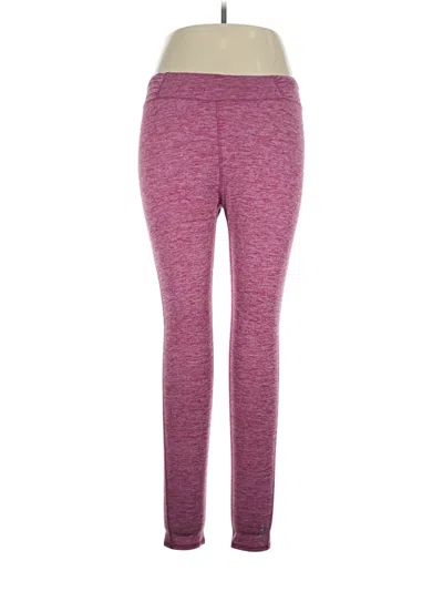 Pre-owned Lands' End Active Pants In Purple