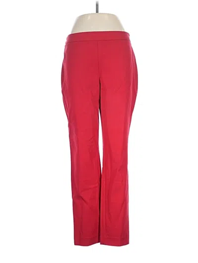 Pre-owned Lands' End Active Pants In Red