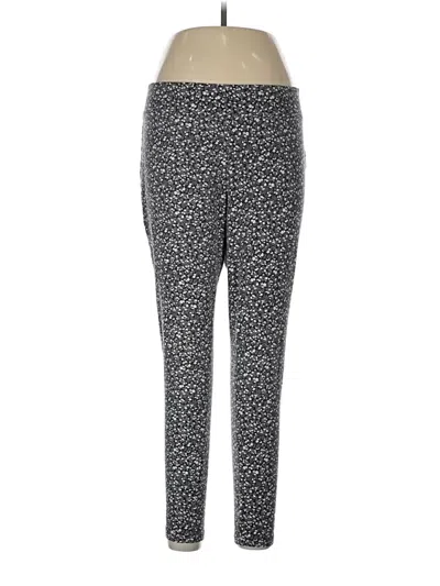 Pre-owned Lands' End Active Pants In Silver