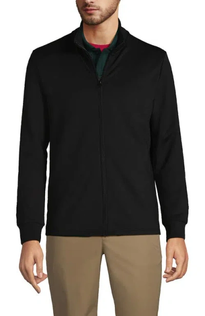 Lands' End Active Performance Full Zip Jacket In Black