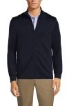 Lands' End Active Performance Full Zip Jacket In Blue