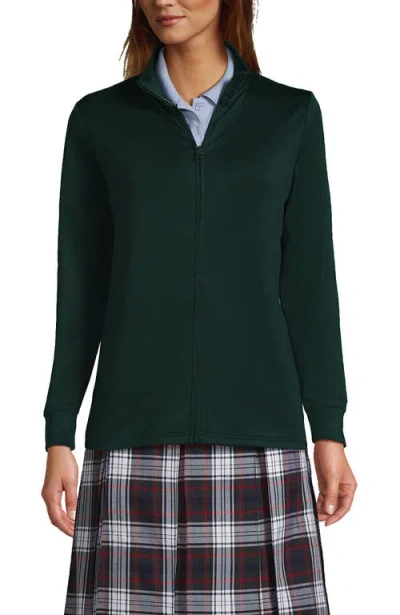 Lands' End Active Performance Full Zip Jacket In Green
