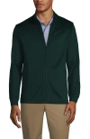 Lands' End Active Performance Full Zip Jacket In Green
