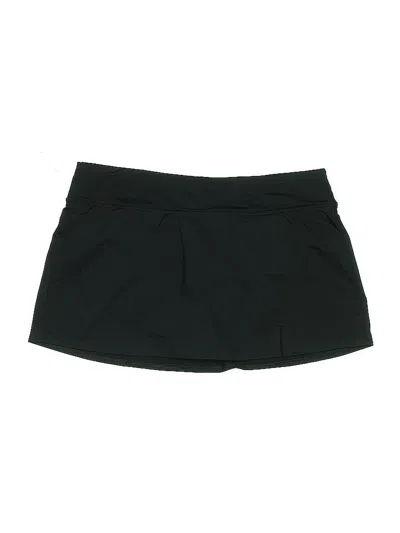 Pre-owned Lands' End Active Skort In Black