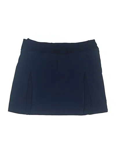 Pre-owned Lands' End Active Skort In Blue