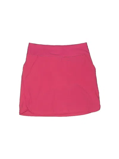 Pre-owned Lands' End Active Skort In Pink