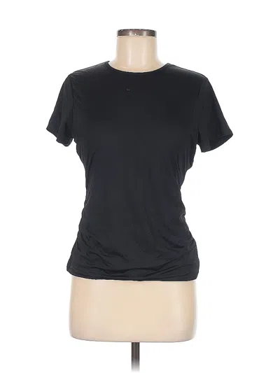 Pre-owned Lands' End Active T-shirt In Black