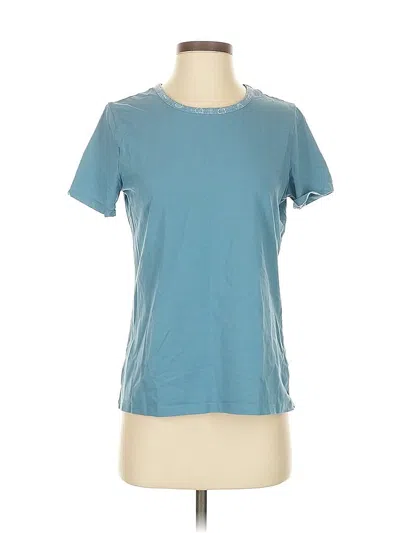 Pre-owned Lands' End Active T-shirt In Blue
