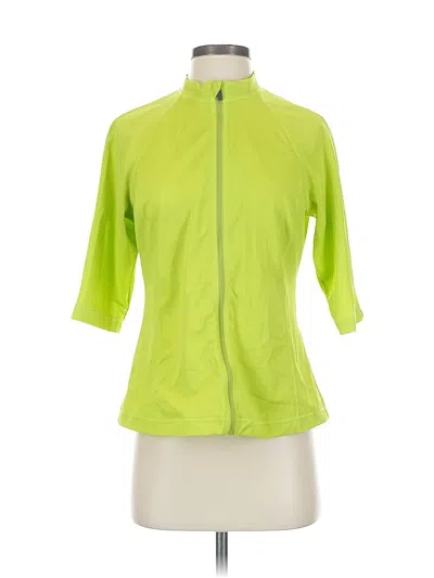 Pre-owned Lands' End Active T-shirt In Green