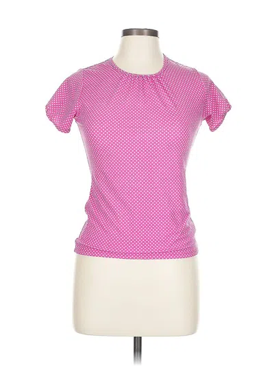 Pre-owned Lands' End Active T-shirt In Pink