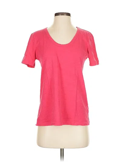 Pre-owned Lands' End Active T-shirt In Pink