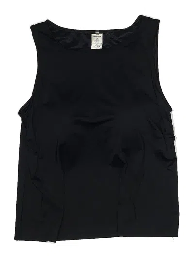 Pre-owned Lands' End Active Tank Top In Black