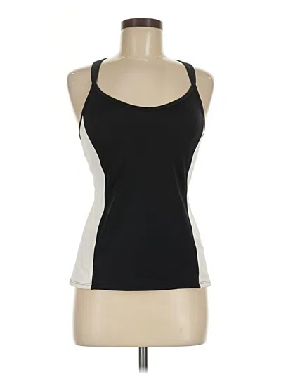 Pre-owned Lands' End Active Tank Top In Black