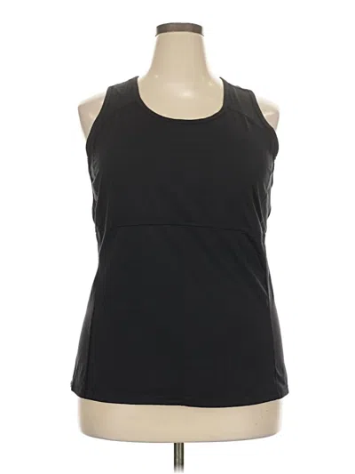 Pre-owned Lands' End Active Tank Top In Black