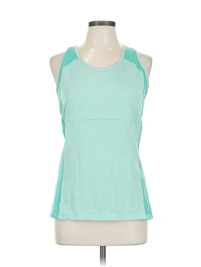 Pre-owned Lands' End Active Tank Top In Blue