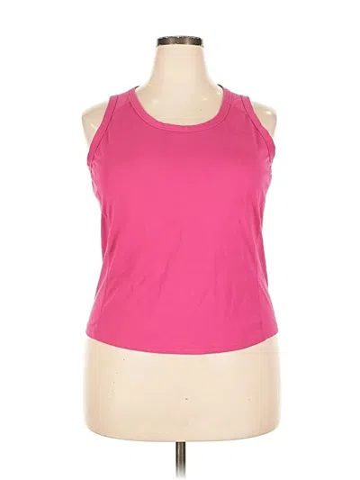 Pre-owned Lands' End Active Tank Top In Pink
