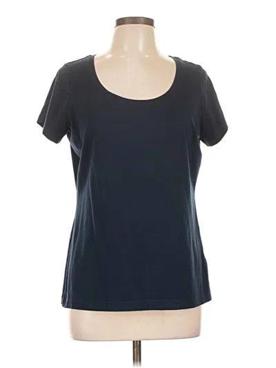 Pre-owned Lands' End Active T-shirt In Blue