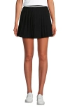 Lands' End Active Woven Pleated Skort In Black