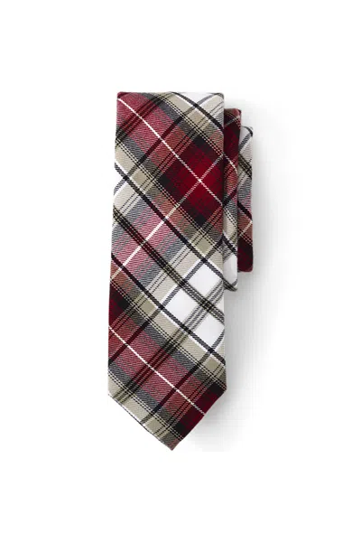 Lands' End Adult Plaid To Be Tied Tie In Multi