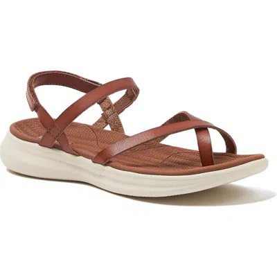 Lands' End All Day Comfort Strap Sandals In Multi