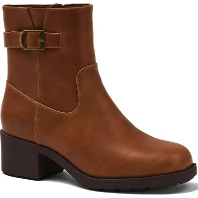 Lands' End All Weather Heeled Boots In Brown
