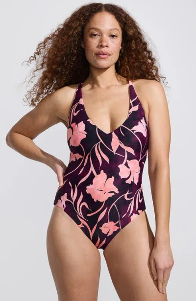 Lands' End Andie X   Tugless Elwood One Piece Swimsuit