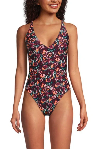 Lands' End Andie X   Tugless Elwood One Piece Swimsuit