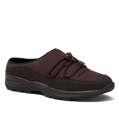 Lands' End Any Weather Puffer Mules In Brown