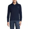 Lands' End Anyweather Fleece Quarter Zip Pullover In Radiant Navy