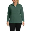 LANDS' END LANDS' END ANYWEATHER FLEECE QUARTER ZIP PULLOVER