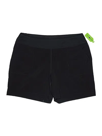 Pre-owned Lands' End Athletic Shorts In Black