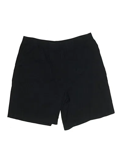 Pre-owned Lands' End Athletic Shorts In Black