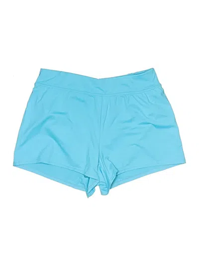 Pre-owned Lands' End Athletic Shorts In Blue