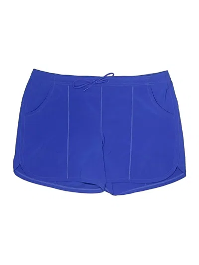 Pre-owned Lands' End Athletic Shorts In Blue