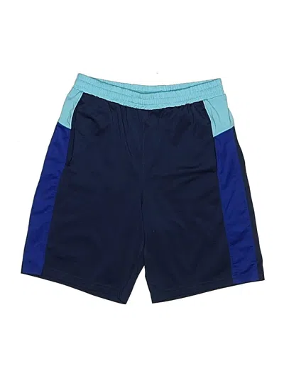 Pre-owned Lands' End Kids'  Athletic Shorts In Blue