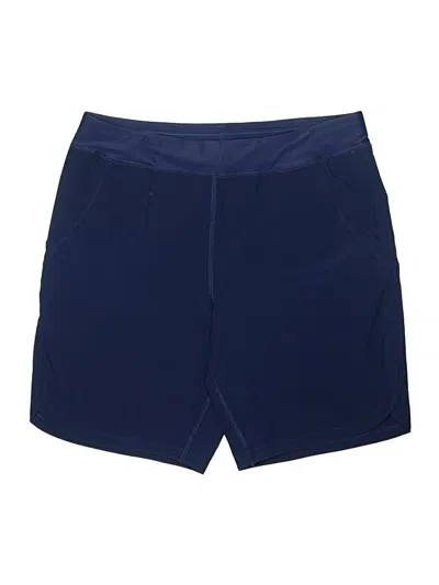 Pre-owned Lands' End Athletic Shorts In Blue