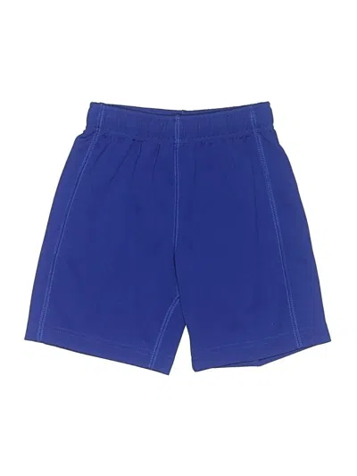 Pre-owned Lands' End Kids'  Athletic Shorts In Blue