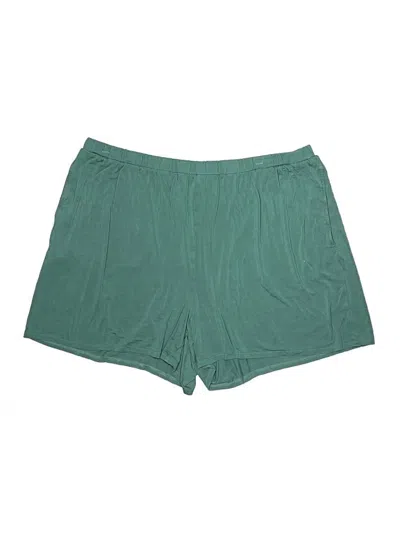 Pre-owned Lands' End Athletic Shorts In Green