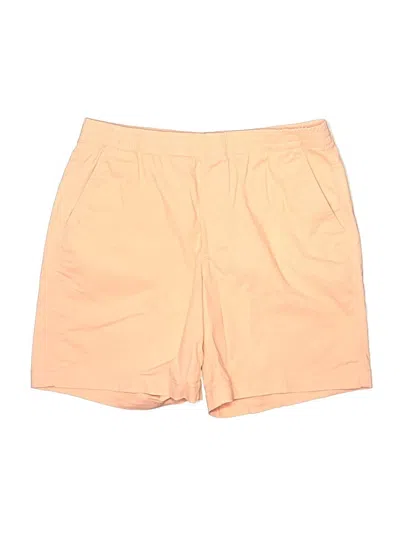 Pre-owned Lands' End Athletic Shorts In Orange