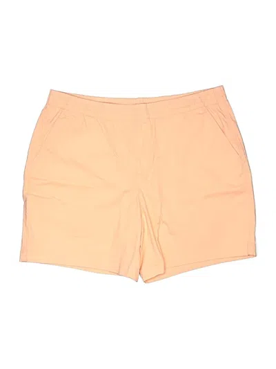 Pre-owned Lands' End Athletic Shorts In Orange