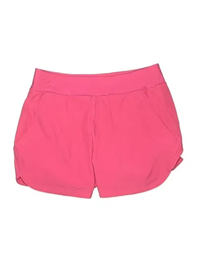 Pre-owned Lands' End Athletic Shorts In Pink