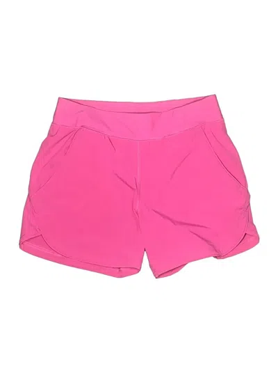 Pre-owned Lands' End Athletic Shorts In Pink