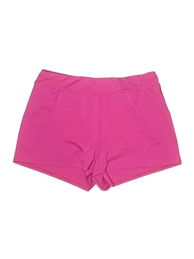 Pre-owned Lands' End Athletic Shorts In Pink
