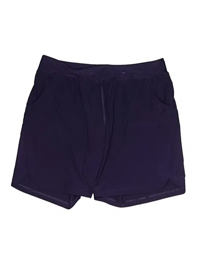 Pre-owned Lands' End Athletic Shorts In Purple