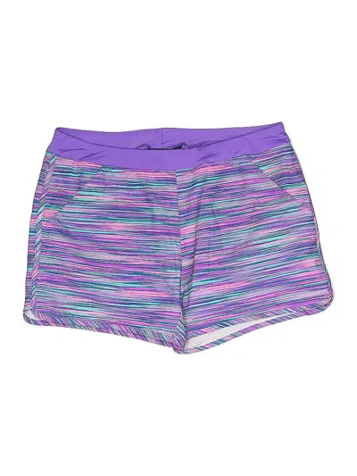 Pre-owned Lands' End Athletic Shorts In Purple